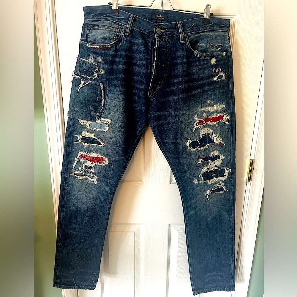 Polo by Ralph Lauren blue jeans. The Sullivan Slim fit, 36/32